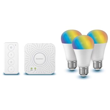SILVERCREST® Starter Kit inkl. Gateway & 3 Leuchtmittel, Zigbee Smart Home - B-Ware neuwertig