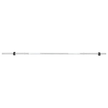CRIVIT Langhantelstange, 180 cm, mit 2 Klemmverschlüssen - B-Ware neuwertig