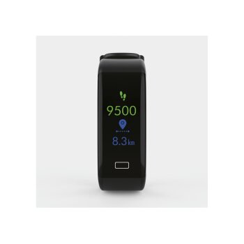 SILVERCREST® PERSONAL CARE Fitness Armband »SAS 89«, mit Pulsmessung und Farbdisplay (schwarz) - B-Ware sehr gut