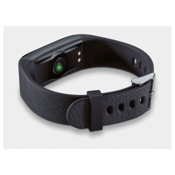 SILVERCREST® PERSONAL CARE Fitness Armband »SAS 89«, mit Pulsmessung und Farbdisplay (schwarz) - B-Ware sehr gut