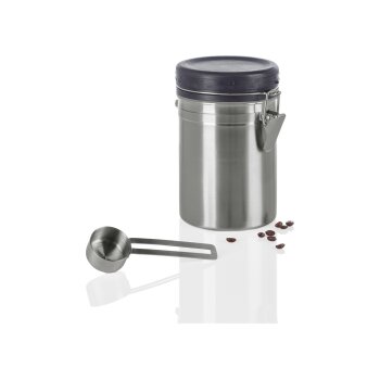 ERNESTO® Kaffee-Aromadose für Bohnen/ Pads, Edelstahl (Bohnen/Pulver) - B-Ware neuwertig