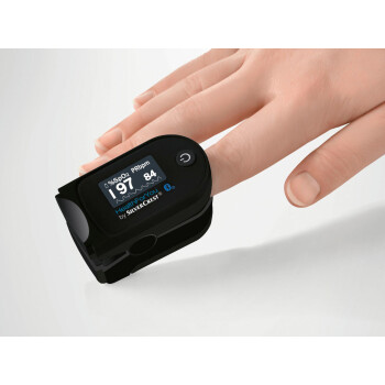 SILVERCREST® PERSONAL CARE Pulsoximeter »SPO 55«, mit HealthForYou- App - B-Ware sehr gut