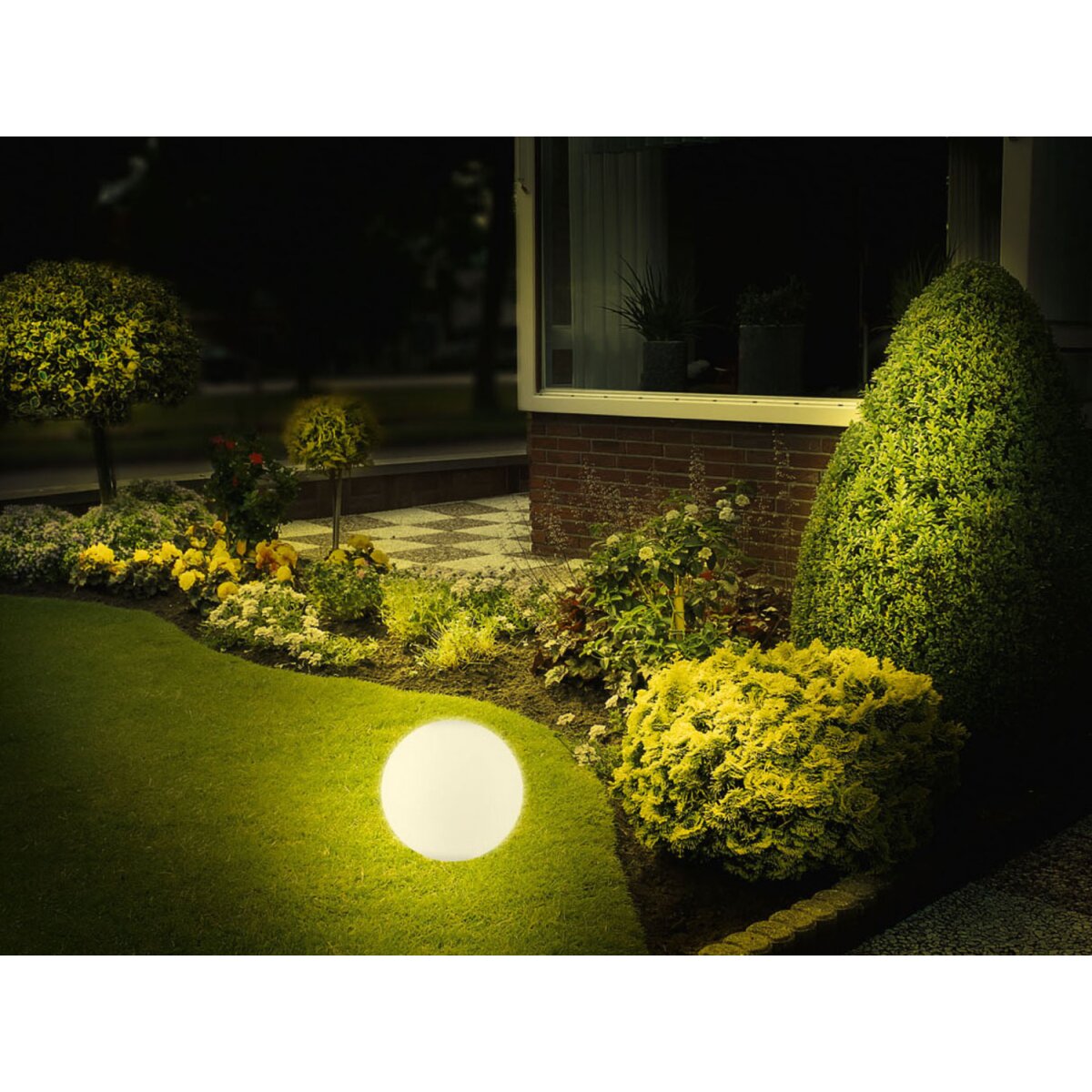 LIVARNO home LED Leuchtkugel, Ø 50 cm, Zigbee Smart Home - B-Ware  neuwertig, 57,99 €