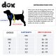 DDOXX Hundegeschirr Nylon, Step-In, Verstellbar, ausbruchsicher, S 1,5 x 45-63 cm, hellblau - B-Ware sehr gut