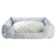 zoofari® Haustierschlafplätze, mit recyceltem Material, grau (Haustierbett rechteckig) - B-Ware sehr gut