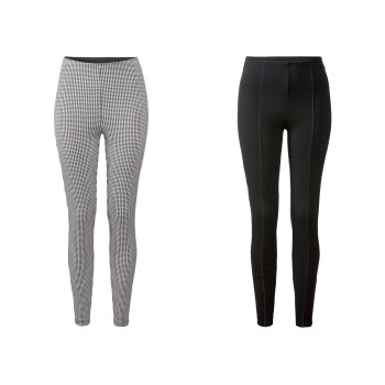 esmara® Damen Jeggings, schmal geschnitten mit hoher...