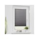 Lichtblick Plissee Haftfix, ohne Bohren, ab 50 x 130 cm (Grau, 90x130 cm) - B-Ware neuwertig