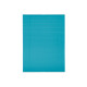 Lichtblick Klemmfix Plissee, stufenloses Einstellen, blickdicht, Montage ohne Bohren, 90 x 210 cm, Blau - B-Ware neuwertig