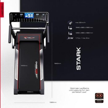 Christopeit Sport Laufband TM 5000S - B-Ware neuwertig