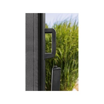LIVARNO home Doppel Seitenmarkise, 160x600 cm, anthrazit - B-Ware neuwertig
