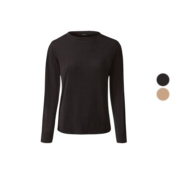 esmara® Damen Pullover mit festlichem Glitzereffekt -...