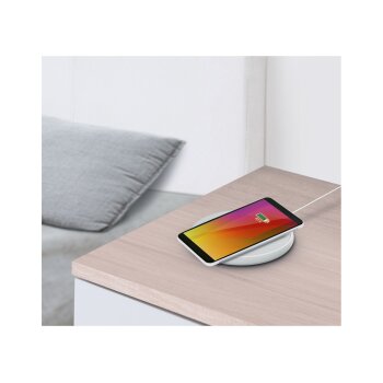 TRONIC® Ladepad Qi® Single, 10 W (weiß) - B-Ware sehr gut