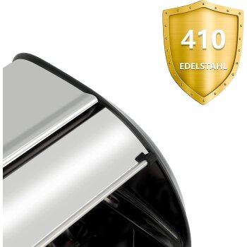 Ribelli Brotkasten, Edelstahl, 43,5 x 27,5 x 18,5 cm - B-Ware sehr gut