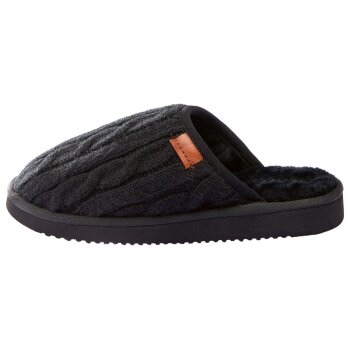 esmara® Damen Hausschuhe mit kuscheligem Lammfell gefüttert (schwarz, 38) - B-Ware sehr gut