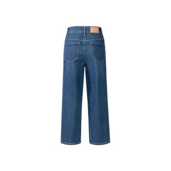 esmara® Damen Jeans, Wide Leg, mit hohem Baumwollanteil - B-Ware