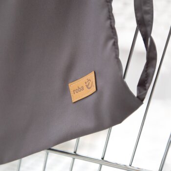 roba Einkaufswagenschutz für Babys inkl. Tragerucksack roba Style, grau - B-Ware sehr gut