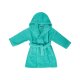 Egeria Bademantel Kinder «Maurice», reine Baumwolle, verschiedene Größen, besonders weich (mint grün, 92) - B-Ware neuwertig