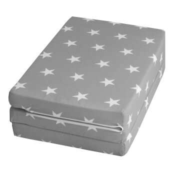 roba Reisebettmatratze Little Stars, 60 x 120 cm, faltbar, inkl. Tragetasche - B-Ware sehr gut