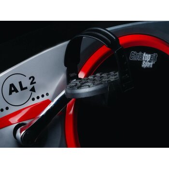 Christopeit Sport Ergometer AL 2 (silber/schwarz/rot) - B-Ware gut