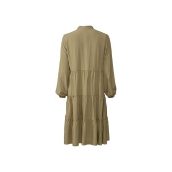 esmara® Damen Midi-Kleid, mit Knopfleiste - B-Ware