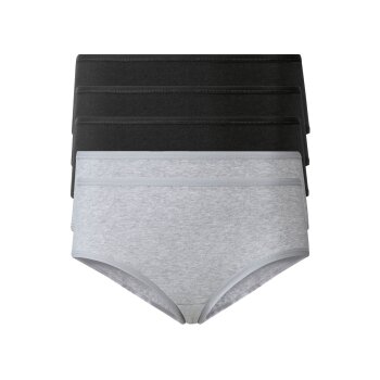 esmara® Damen Hipster, 5 Stück, hoher...