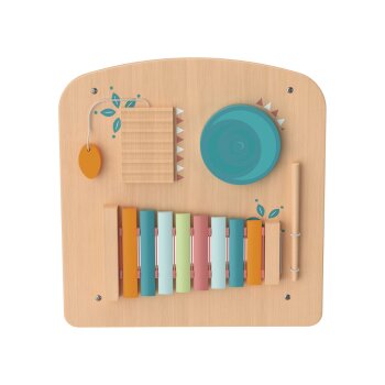 Playtive Echtholz-Motorik-Wandspiel, 2-teilig - B-Ware