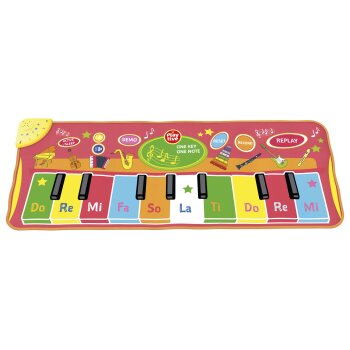 Playtive Musik- und Hüpfmatte, mit Licht und Sound (rot) - B-Ware sehr gut