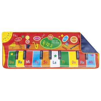 Playtive Musik- und Hüpfmatte, mit Licht und Sound (rot) - B-Ware sehr gut