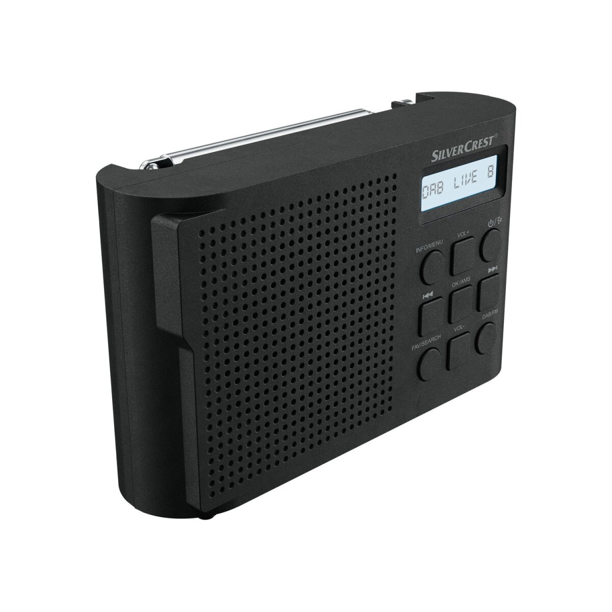 SILVERCREST® Radio DAB+ Taschenradio »SDR 1.5 B1« - B-Ware neuwertig, 13,99  €