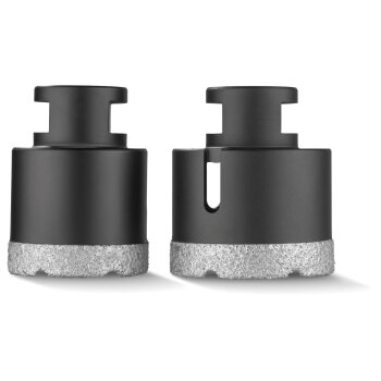 PARKSIDE PERFORMANCE® Diamant-Bohrkronen-Sets »PDBK 3 A1« (ø 45, 53 mm) - B-Ware sehr gut