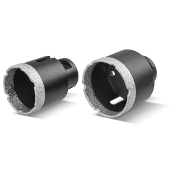 PARKSIDE PERFORMANCE® Diamant-Bohrkronen-Sets »PDBK 3 A1« (ø 45, 53 mm) - B-Ware sehr gut