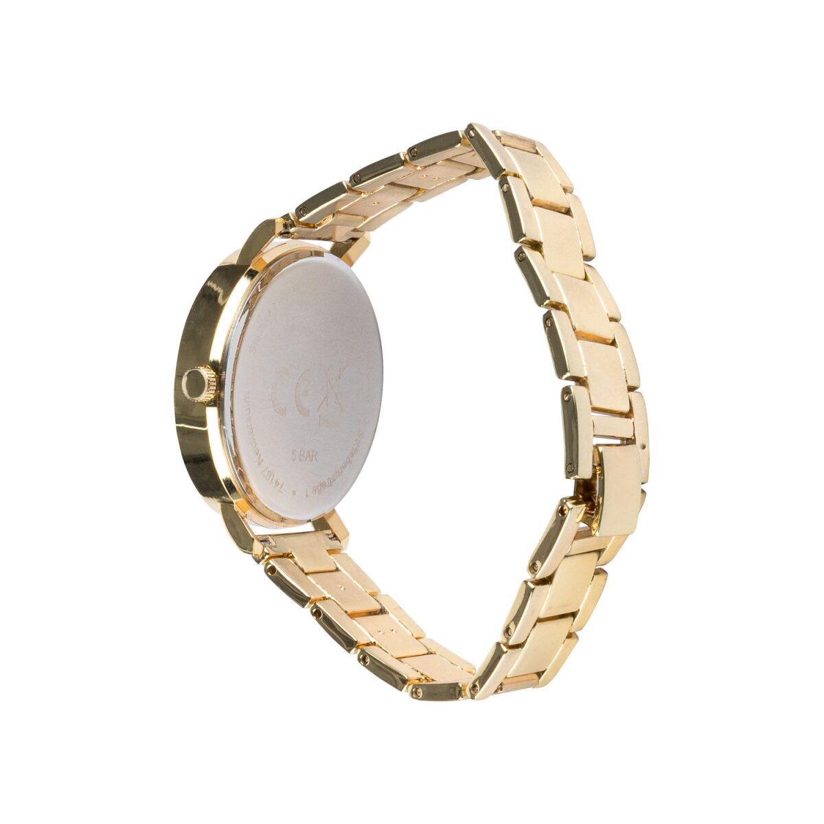 AURIOL® Damen Armbanduhr-Schmuckset, - 4,49 (gold) € mit Armband B-Ware 2-teilig, neuwertig