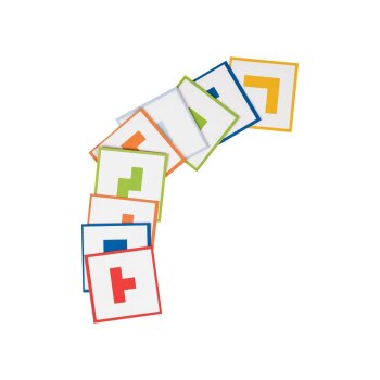 Playtive Holzpuzzle / Geoboard (Tetris Puzzle) - B-Ware neuwertig