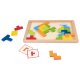 Playtive Holzpuzzle / Geoboard (Tetris Puzzle) - B-Ware neuwertig