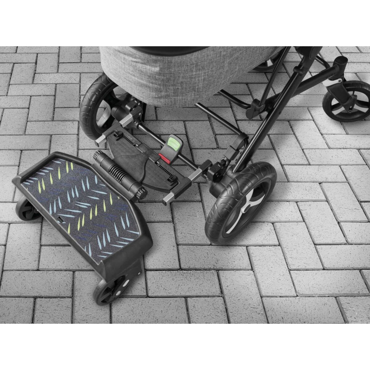 LUPILU Kinderwagen-Mitfahrbrett mit Anti-Rutsch-Profil - B-Ware