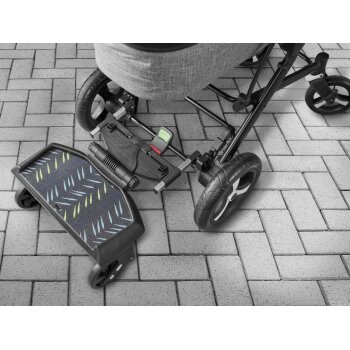 LUPILU® Kinderwagen-Mitfahrbrett mit Anti-Rutsch-Profil - B-Ware sehr gut
