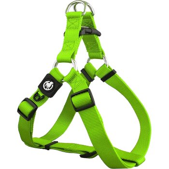 DDOXX Hundegeschirr Nylon, Step-In, verstellbar, S,...