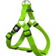 DDOXX Hundegeschirr Nylon, Step-In, verstellbar, S, grün - B-Ware sehr gut
