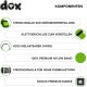 DDOXX Hundegeschirr Nylon, Step-In, verstellbar, S, grün - B-Ware sehr gut
