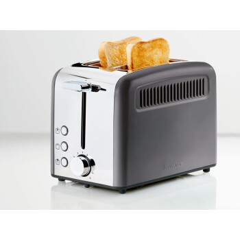 SILVERCREST® KITCHEN TOOLS Doppleschlitz-Toaster »STC 950 D3«, 950 W (anthrazit) - B-Ware Transportschaden Kosmetisch