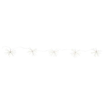 LIVARNO home Lichterkette Dandelion, mit 200 LEDs (5x Löwenzahnblüte kaltweiß) - B-Ware neuwertig