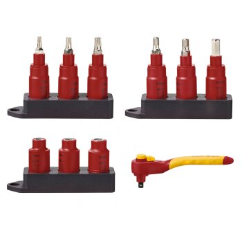 PARKSIDE® Bit-Stecknuss-Set / Stecknuss-Set / Ratsche...