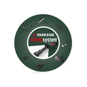 PARKSIDE® Kombisystem Gartenwerkzeug-Set, 5-teilig - B-Ware sehr gut