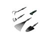 PARKSIDE® Kombisystem Gartenwerkzeug-Set, 5-teilig - B-Ware sehr gut