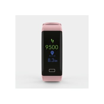 SILVERCREST® PERSONAL CARE Fitness Armband »SAS 89«, mit Pulsmessung und Farbdisplay (Rosé) - B-Ware sehr gut