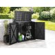 LIVARNO home Garten-Maxibox, 2 Fronttüren, 780 l - B-Ware sehr gut