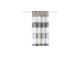Home Wohnideen Fertigschal »Walter«, halbtransparent, Querstreifen, verschiedene Größen, stein, 140 x 145 cm - B-Ware neuwertig