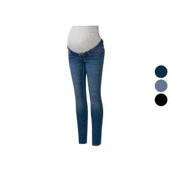 esmara® Damen Umstandsjeans, Skinny Fit, hoher...