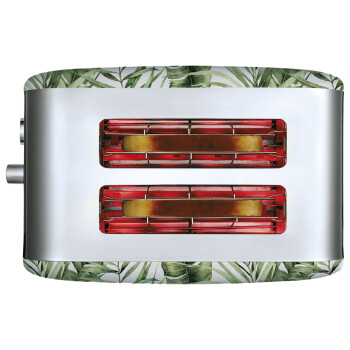 SILVERCREST® KITCHEN TOOLS Doppelschlitz-Toaster »EDS STEC 920 A1 Print«, 920 W (Blätter) - B-Ware neuwertig