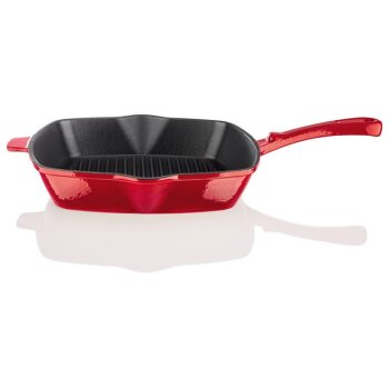ERNESTO® Grillpfanne Gusseisen 24,5 cm - B-Ware sehr gut